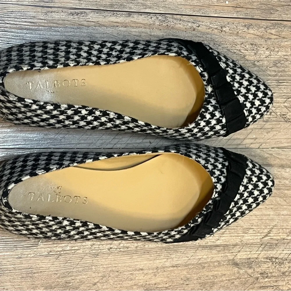 Talbots elegant houndstooth